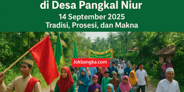 Acara Maulid Nabi di Desa Pangkal Niur 14 September 2025: Tradisi, Prosesi, dan Makna