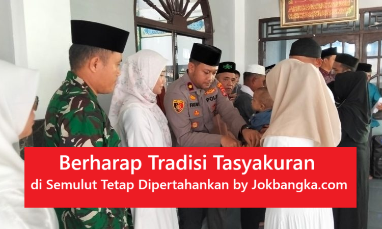 Berharap Tradisi Tasyakuran Massal di Semulut Tetap Dipertahankan