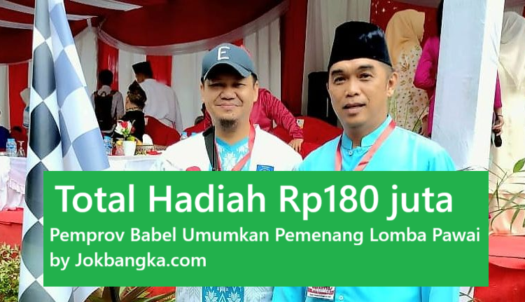 Pemprov Babel Umumkan Pemenang Lomba Pawai, Total Hadiah Rp180 juta