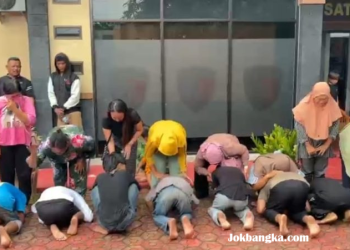 9 Remaja Toboali Diamankan Polisi, Tawuran Antargeng Terungkap