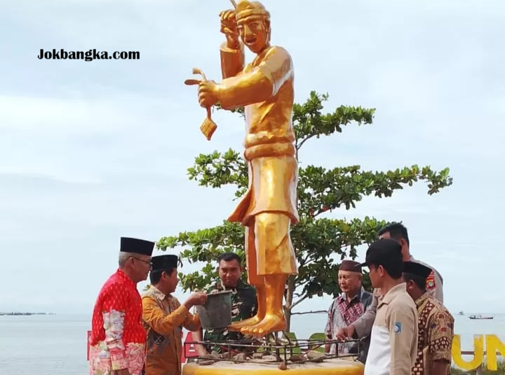 Pemkab Bangka Barat Bangun Tugu Perang Ketupat di Pantai Pasirkuning Tempilang, Perkuat Wisata Budaya