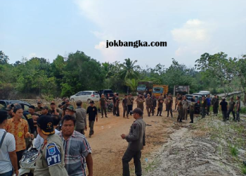 Anggota Satgas Nyaris Diamuk Ratusan Penambang Timah di Bangka Belitung Saat Penertiban Tambang Ilegal