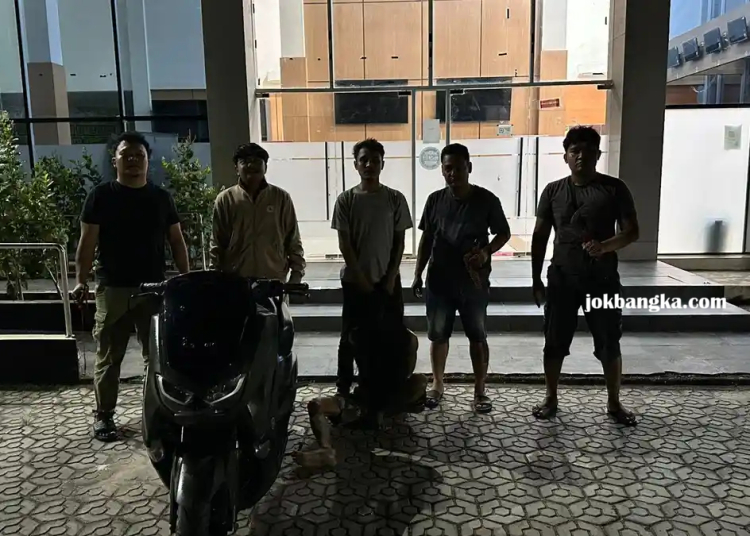 Pencuri Motor di Objek Wisata Air Terjun Pait Jaya Mentok Akhirnya Ditangkap Polisi