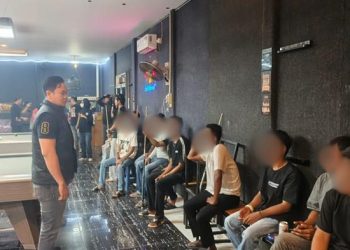 33 Remaja Terjaring Razia di Toboali, Satu Positif Narkoba dan Dua Bawa Sajam