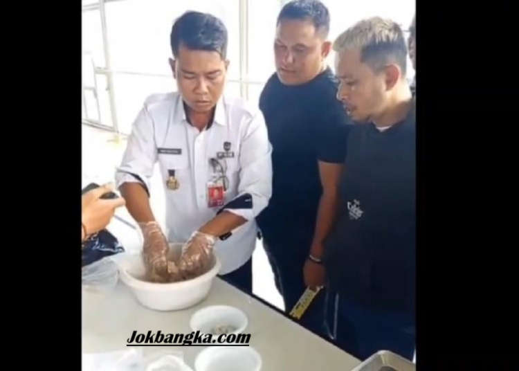 Petugas Lapas Pangkalpinang Gagalkan Penyelundupan Sabu dan Ekstasi dalam Bakso