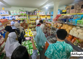 Satgas Pangan Bangka Barat Tinjau Pasar Tradisional Mentok, Pastikan Stok & Harga Pangan Stabil Jelang Idul Fitri 1447 H