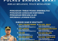 Polres Bangka Barat Siapkan Layanan Pengaduan WhatsApp untuk Antisipasi Arus Balik Lebaran 2026