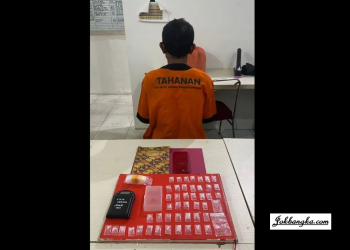 Polresta Pangkalpinang Tangkap Pria 46 Tahun Diduga Pengedar Sabu