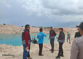 Penindakan Tambang Ilegal di Bangka Selatan: Polisi Temukan Excavator di Kawasan Hutan Produksi