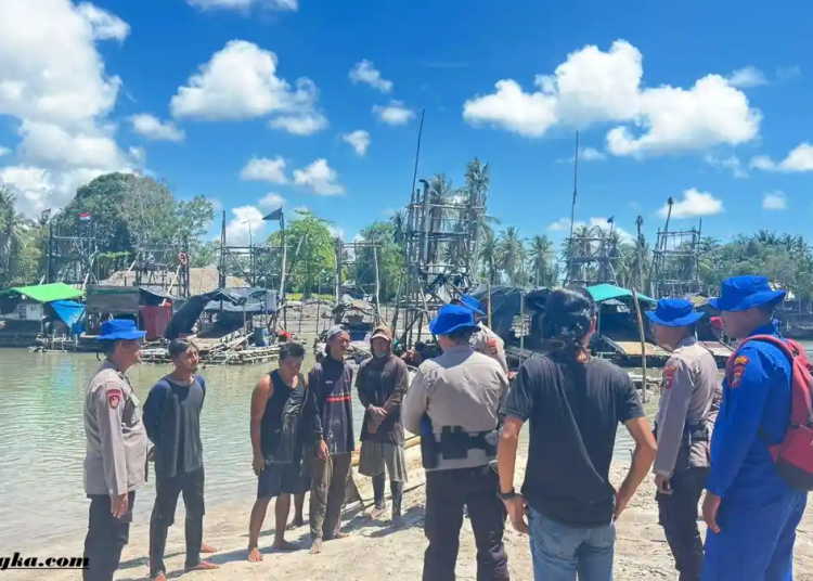 Polres Bangka Ultimatum Penambang Ilegal Angkat Kaki dari Muara Air Kantung dan Nelayan II, Aktivitas Tambang Terancam Ditindak Tegas