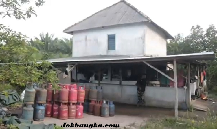 Rumah Pengoplos Elpiji Subsidi di Bangka Tengah Digerebek Polisi, 4 Pelaku Ditangkap dan Terancam 6 Tahun Penjara