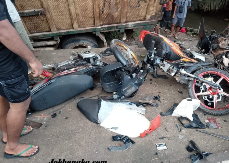 Tragedi Maut di Desa Neknang Bangka: Truk Seruduk Remaja yang Sedang Duduk Santai, 2 Tewas dan 1 Kritis
