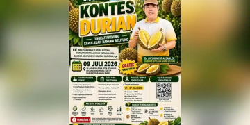 Pemprov Babel Gelar Kontes Durian Tingkat Provinsi, Dorong Durian Lokal Bangka Belitung Tembus Pasar Nasional