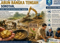 Temuan Emas di Melabun Bangka Tengah Hebohkan Warga, Bisakah Emas dan Timah Berada dalam Satu Kawasan? Ini Penjelasan Ahlinya