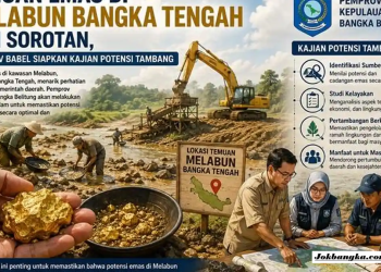 Temuan Emas di Melabun Bangka Tengah Hebohkan Warga, Bisakah Emas dan Timah Berada dalam Satu Kawasan? Ini Penjelasan Ahlinya