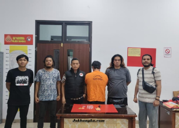 Sembunyikan 27 Paket Sabu di Lapangan Bola, Pria di Belinyu Ditangkap Polisi Saat Tunggu Pembeli