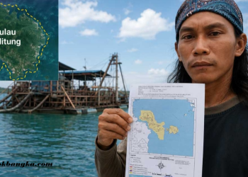 Seluruh Daratan dan Laut Belitung Masuk Wilayah Tambang? Aktivis Pertanyakan Kepmen ESDM