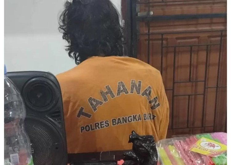 Tim Hantu Polres Bangka Barat Tangkap Pria di Mentok, 4 Paket Sabu Seberat 1,38 Gram Ditemukan