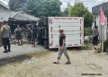 Truk Tabrak Rumah Warga di Bangka Barat, 4 Orang Luka-Luka, Bocah 5 Tahun Cedera di Kepala