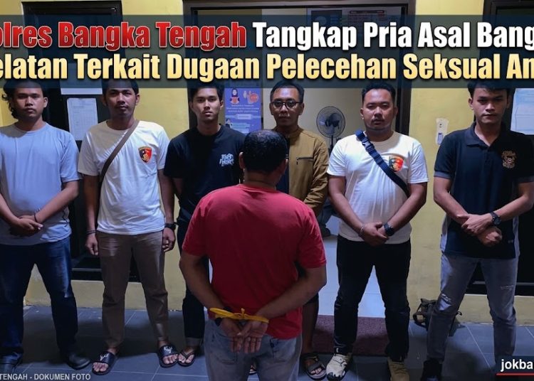 Polres Bangka Tengah Tangkap Pria Asal Bangka Selatan Terkait Dugaan Pelecehan Seksual Anak