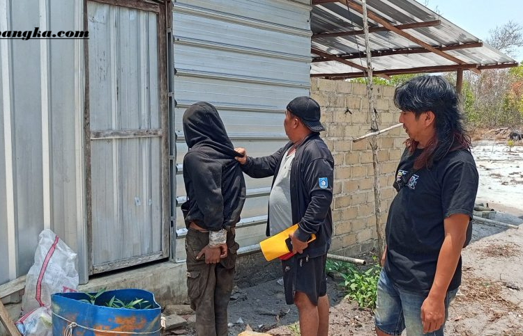 Baru Bebas Sebulan, Residivis di Bangka Barat Ditangkap Tim Meriam Usai Rampok HP Warga