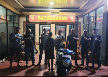 Pencuri Motor di Toboali Ditangkap Polres Bangka Selatan, Motor Rp5,8 Juta Digadai Rp200 Ribu