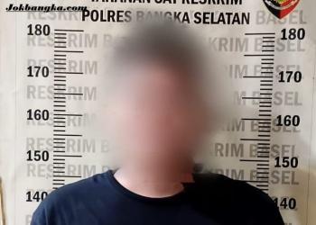 Suami di Toboali Aniaya Istri hingga Tikam Paha Gegara Anak Tak Diantar Sekolah, Pelaku Menyerahkan Diri