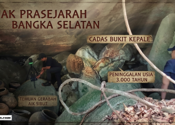 Jejak Prasejarah Bangka Selatan: Cadas Bukit Kepale 3.000 Tahun dan Temuan Gerabah Aik Sibut