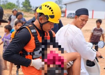 Tim SAR Temukan Bocah Perempuan yang Tenggelam di Sungai Jembatan 12 Bacang